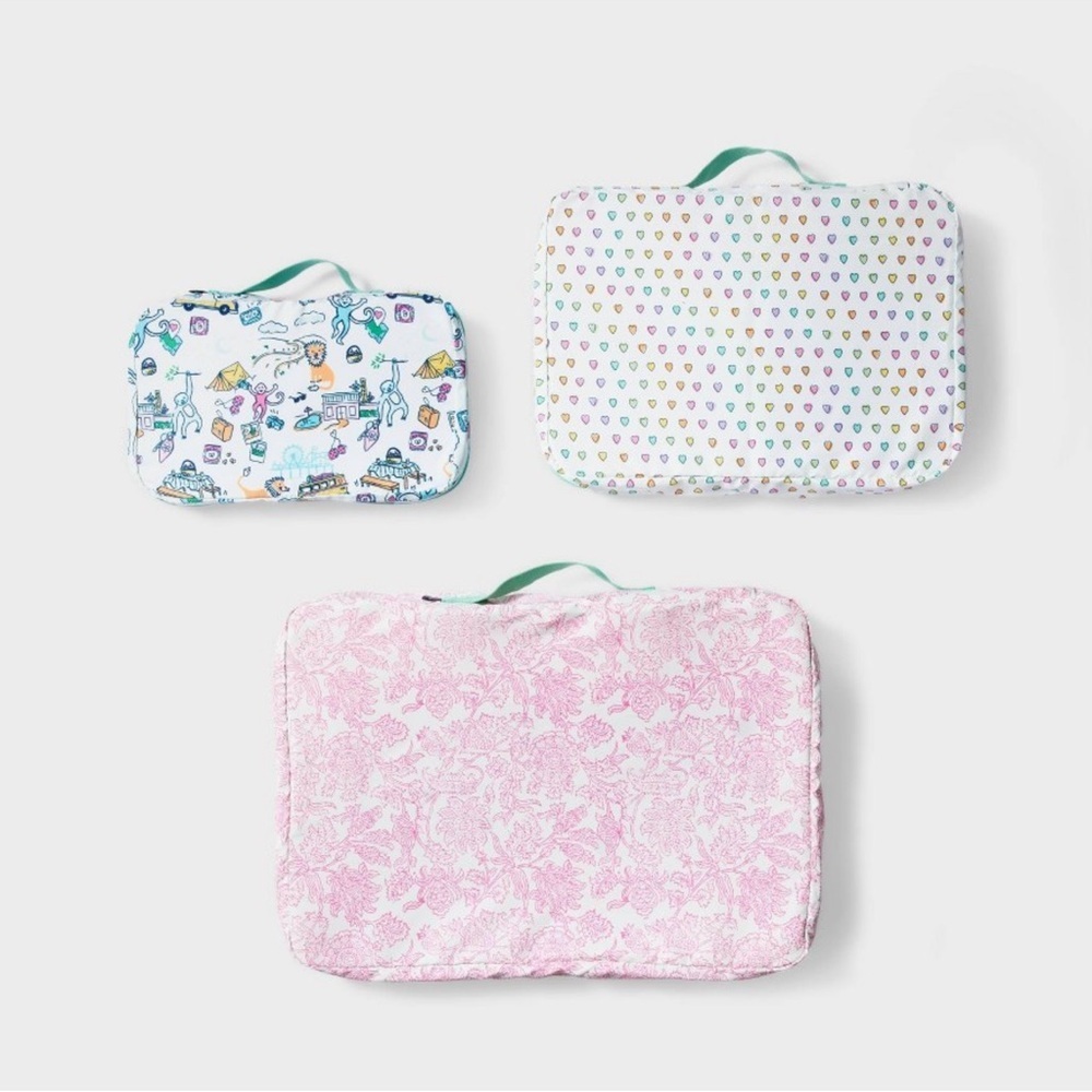 Roller Rabbit x Target 3 Piece Colorful Packing Cube Set - Picture 5 of 5